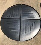 floor tray for tree rack